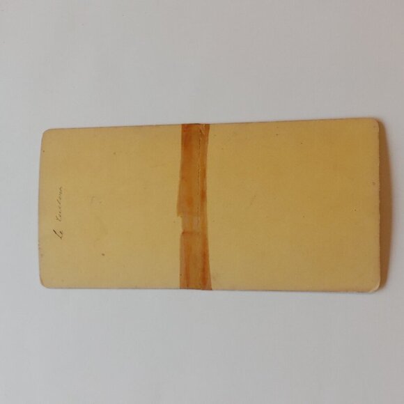 ANTIQUE STEREOGRAPH CARD Louvre Museum Paris France - Picture 2 of 3